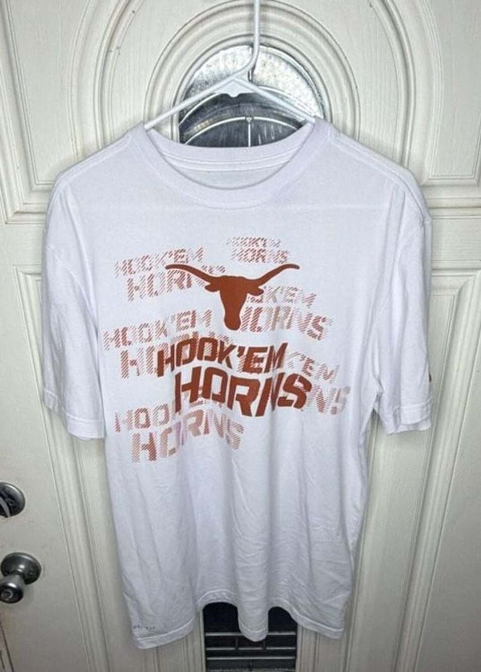 Nike Texas Longhorns Hook 'Em Dri-FIT T-Shirt White